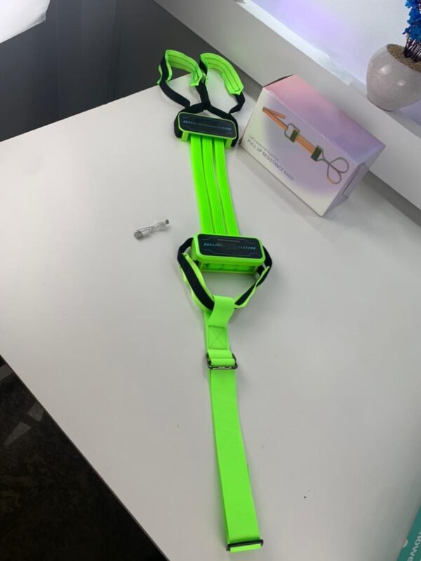 ⁦Bande de Traction avec Compteur – Latex Résistant, Suivi Intelligent & Assistance Musculation⁩ - الصورة ⁦4⁩