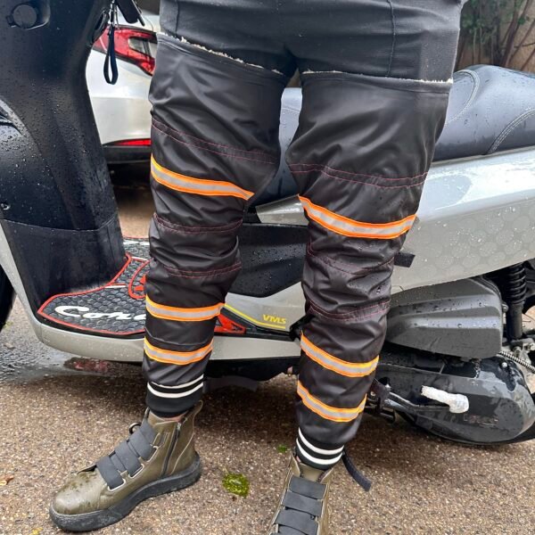 ⁦Ensemble Tactique Moto: Gants Tactiles & Jambières Imperméables⁩ - الصورة ⁦12⁩