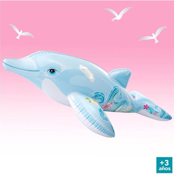 ⁦Bouée Gonflable Dauphin pour enfants INTEX 58535NP – عوامة أطفال⁩ - الصورة ⁦3⁩