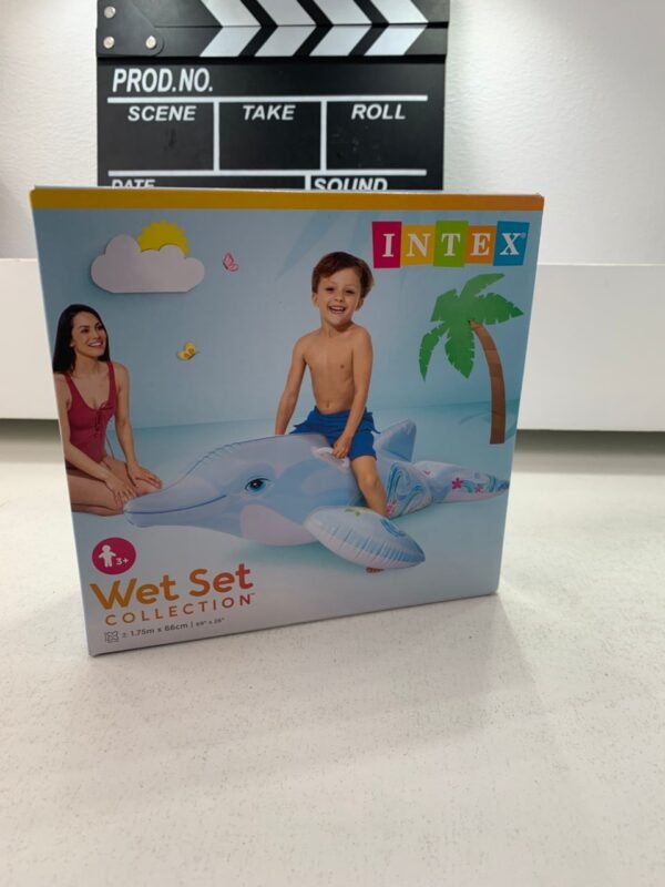 ⁦Bouée Gonflable Dauphin pour enfants INTEX 58535NP – عوامة أطفال⁩ - الصورة ⁦4⁩