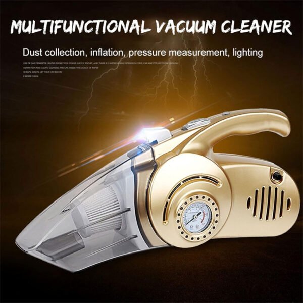 ⁦Aspirateur Voiture 2-en-1 avec Gonfleur Numérique et LED⁩ - الصورة ⁦8⁩