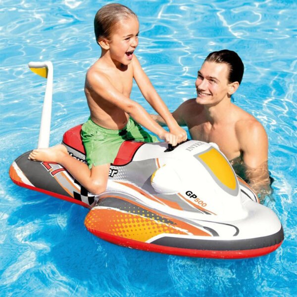 ⁦Scooter Aquatique Gonflable pour Enfants – 117 x 77 cm | INTEX 57520NP – سكوتر سباحة قابل للنفخ للأطفال⁩ - الصورة ⁦3⁩