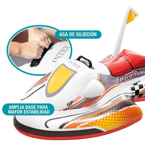 ⁦Scooter Aquatique Gonflable pour Enfants – 117 x 77 cm | INTEX 57520NP – سكوتر سباحة قابل للنفخ للأطفال⁩ - الصورة ⁦4⁩
