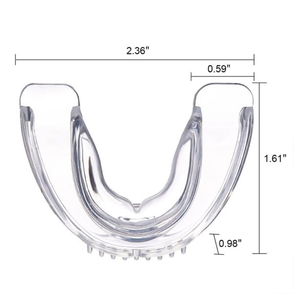 ⁦Gouttière Dentaire Orthodontique TPE – Aligneur avec Étui de Voyage مصحح أسنان من مادة TPE الغذائية مع علبة سفر⁩ - الصورة ⁦6⁩