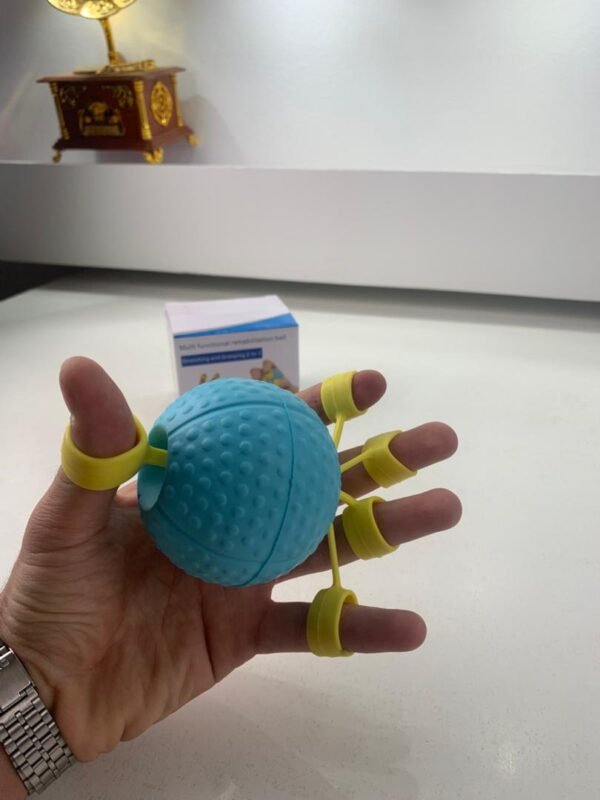 ⁦Balle de Rééducation en Silicone – Renforcement Main & Doigts, Anti-Stress⁩ - الصورة ⁦3⁩