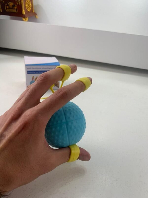 ⁦Balle de Rééducation en Silicone – Renforcement Main & Doigts, Anti-Stress⁩ - الصورة ⁦5⁩