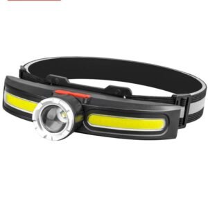 Lampe Frontale LED Rechargeable COB – مصباح رأس قابل للشحن