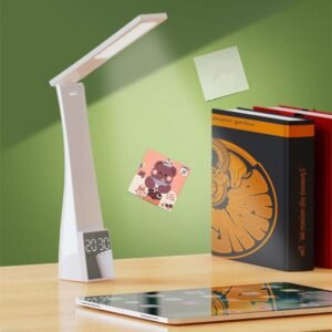 Lampe de Bureau LED avec Réveil et Haut-Parleur Intégrés