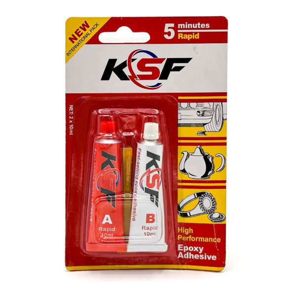 Colle Époxy Haute Résistance – Fixation Rapide 5 Minutes