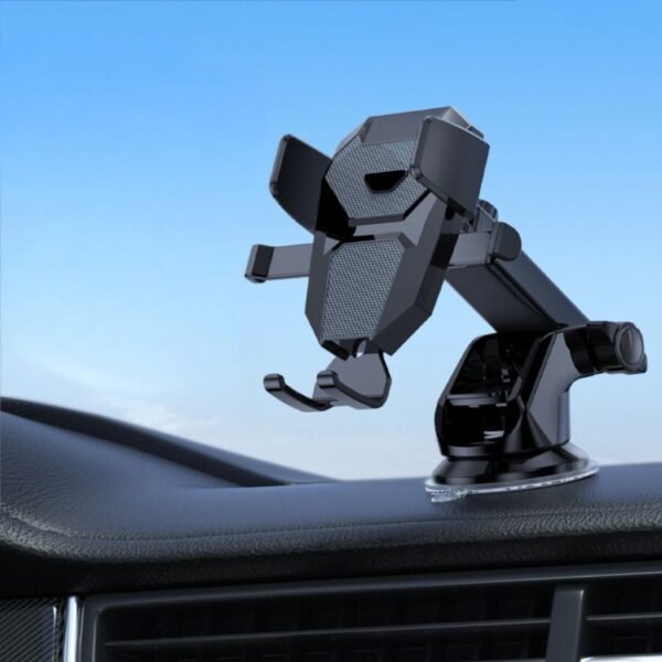 ⁦Support Téléphone Voiture 360° avec Ventouse à Verrouillage⁩ - الصورة ⁦4⁩