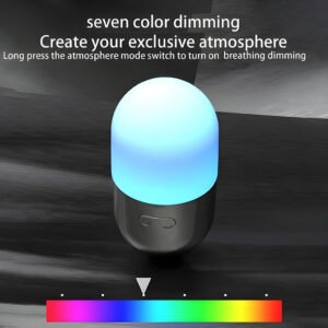 Lampe de Camping RGB Rechargeable – مصباح تخييم بتغيير ألوان RGB