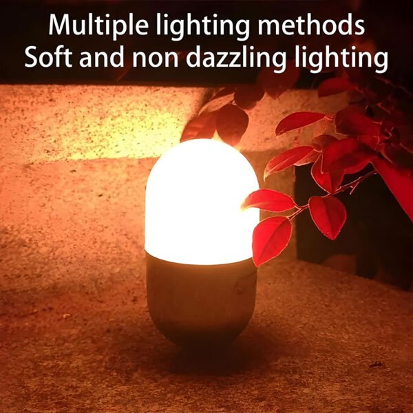 ⁦Lampe de Camping RGB Rechargeable – مصباح تخييم بتغيير ألوان RGB⁩ - الصورة ⁦4⁩