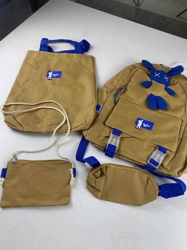 ⁦pack sac à Dos Kawaii Imperméable 45 cm – Grande Capacité et Multi-Poches⁩ - الصورة ⁦2⁩