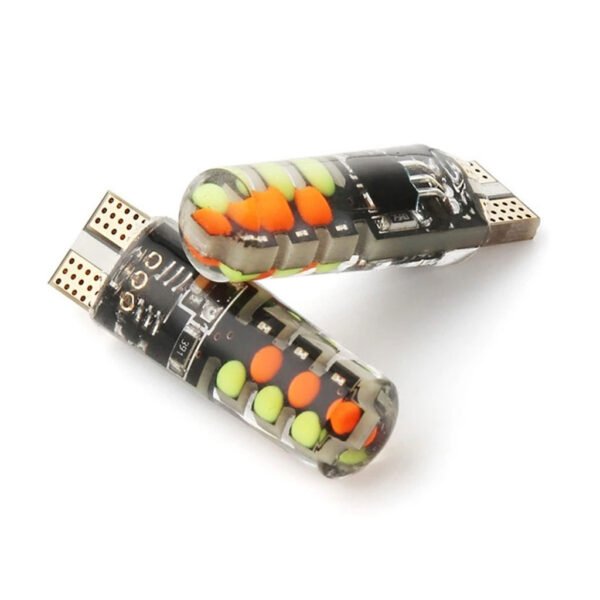 ⁦Ampoules LED RGB T10 avec Télécommande – 16 Couleurs & Effets Dynamiques⁩ - الصورة ⁦3⁩