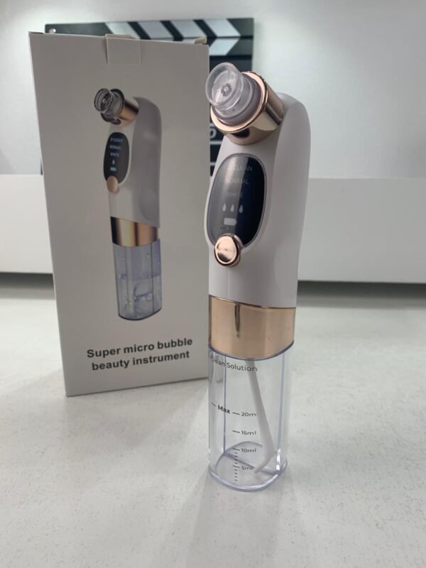 ⁦Aspirateur Points Noirs Visage à 3 Vitesses avec 6 Têtes – جهاز شفط الرؤوس السوداء⁩ - الصورة ⁦8⁩