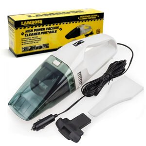 Aspirateur Voiture Puissant – Sec & Humide avec Filtre Inox