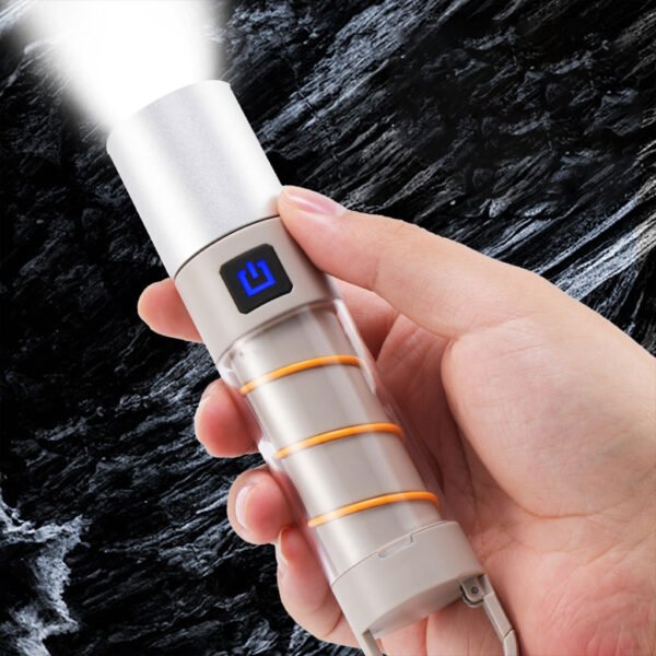 ⁦Lampe Torche Zoomable 800 Lumens avec Mode SOS et Abat-Jour Tente⁩ - الصورة ⁦6⁩