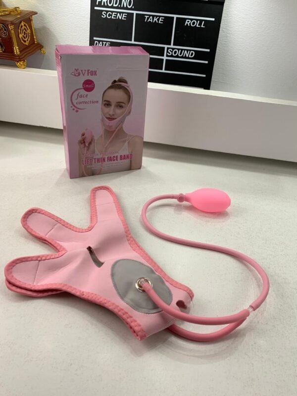 ⁦Bande de Lifting Visage Réutilisable en Tissu Élastique Respirant – حزام شد الوجه⁩ - الصورة ⁦2⁩