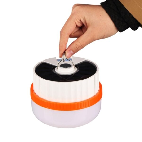 Lampe Solaire Suspendue Rechargeable – Portable et Étanche مصباح شمسي قابل لإعادة الشحن مع تعليق – محمول ومقاوم للماء
