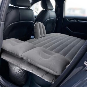 Matelas Gonflable Voiture avec Pompe – Lit Confortable pour Banquette Arrière