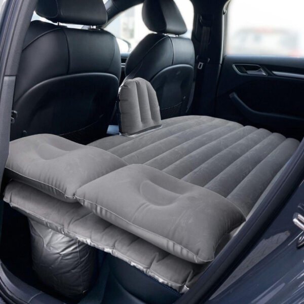 Matelas Gonflable Voiture avec Pompe – Lit Confortable pour Banquette Arrière