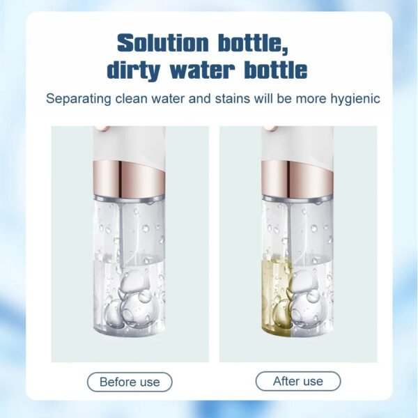 ⁦Aspirateur Points Noirs Visage à 3 Vitesses avec 6 Têtes – جهاز شفط الرؤوس السوداء⁩ - الصورة ⁦2⁩