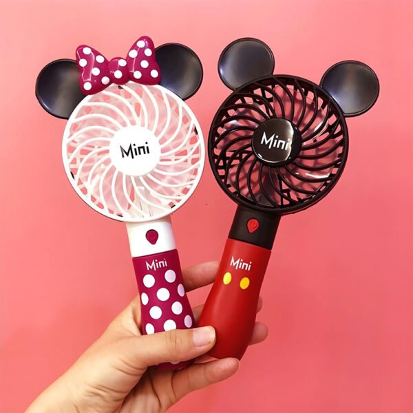 ⁦Mini Ventilateur Portable Silencieux – Idéal Voyage et Extérieur⁩ - الصورة ⁦3⁩