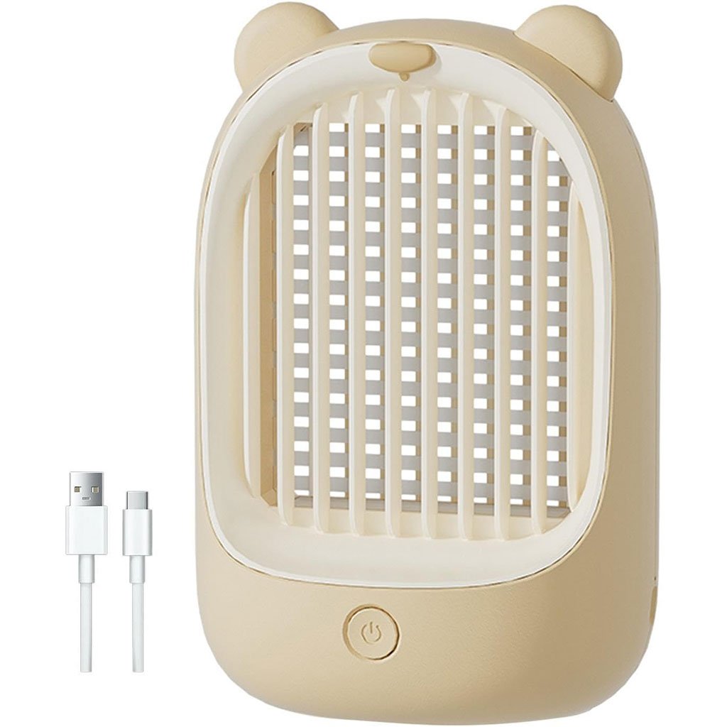 Lampe Anti-Mouches Silencieuse en Forme d’Ours – Rechargeable & Sûre - الصورة 6