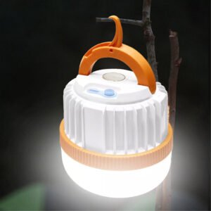 Lampe à Ampoule LED 200W pour Camping – مصباح تخييم بقوة 200 واط