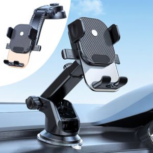 Support Téléphone Voiture Intelligent à Gravitée – ABS & Silicone