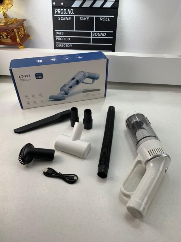 ⁦Aspirateur à Main Sans Fil 10 000 Pa – Filtre HEPA, Batterie 4000 mAh, Multifonctions⁩ - الصورة ⁦2⁩