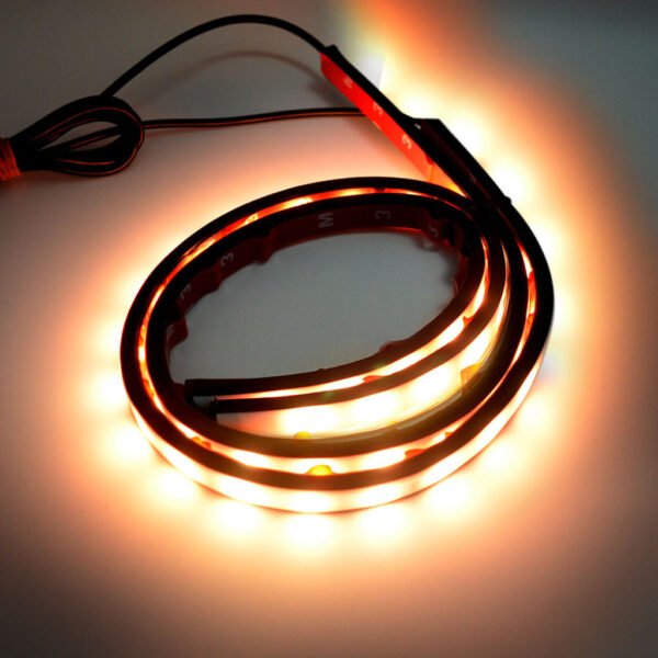 ⁦Bande LED Multicolore pour Feux Arrière de Voiture – Étanche et Écoénergétique⁩ - الصورة ⁦3⁩