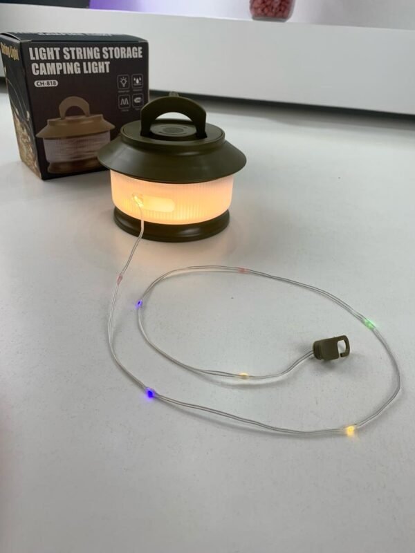 ⁦Guirlande LED  Rechargeable 20M – Étanche et Portable سلسلة أضواء قابلة لإعادة الشحن بطول 20 متر – مقاومة للماء وقابلة للنقل⁩ - الصورة ⁦6⁩