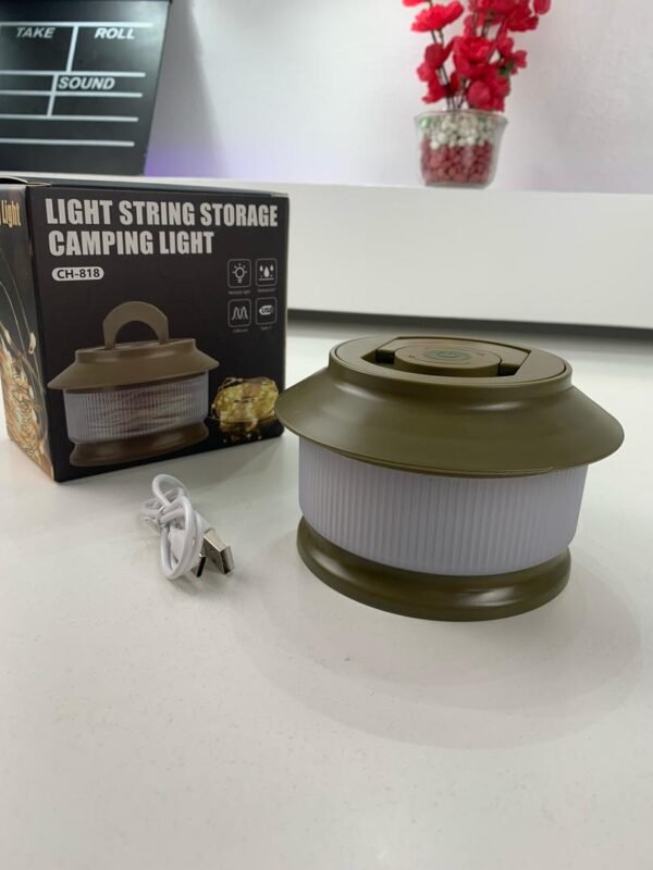 ⁦Guirlande LED  Rechargeable 20M – Étanche et Portable سلسلة أضواء قابلة لإعادة الشحن بطول 20 متر – مقاومة للماء وقابلة للنقل⁩ - الصورة ⁦9⁩