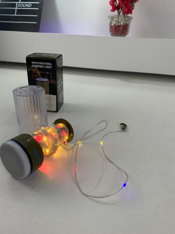 ⁦Guirlande LED Rechargeable 4-en-1 Étanche IPX4 سلسلة أضواء  قابلة لإعادة الشحن مقاومة للماء⁩ - الصورة ⁦3⁩