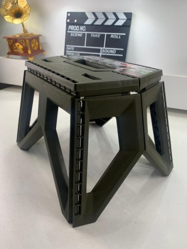 ⁦Tabouret Pliable et Portable PM – Idéal pour le Camping, les Sorties et les Activités en Plein Air كرسي قابل للطي والخروج – حجم صغير، مثالي للتخييم والنزهات⁩ - الصورة ⁦5⁩