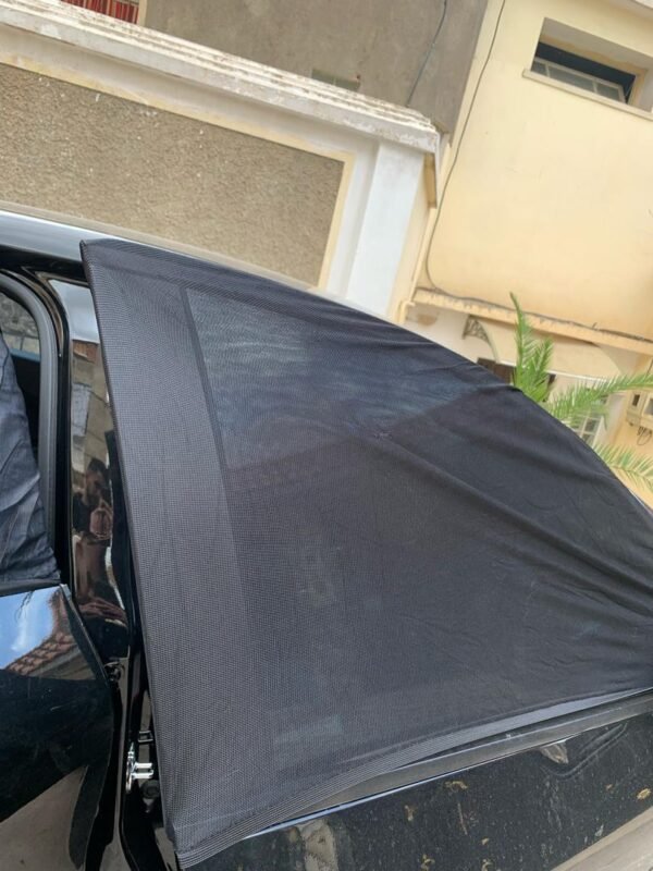 ⁦Pare-Soleil Latéral Voiture en Maille Nylon – Protection Double Couche⁩ - الصورة ⁦3⁩