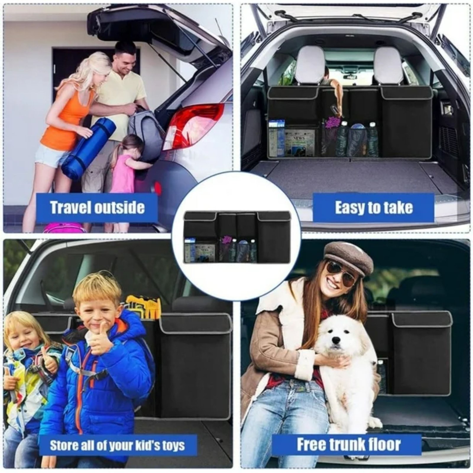 Organiseur de Coffre Pliable pour Audi Q5 (2010–2018) - الصورة 7