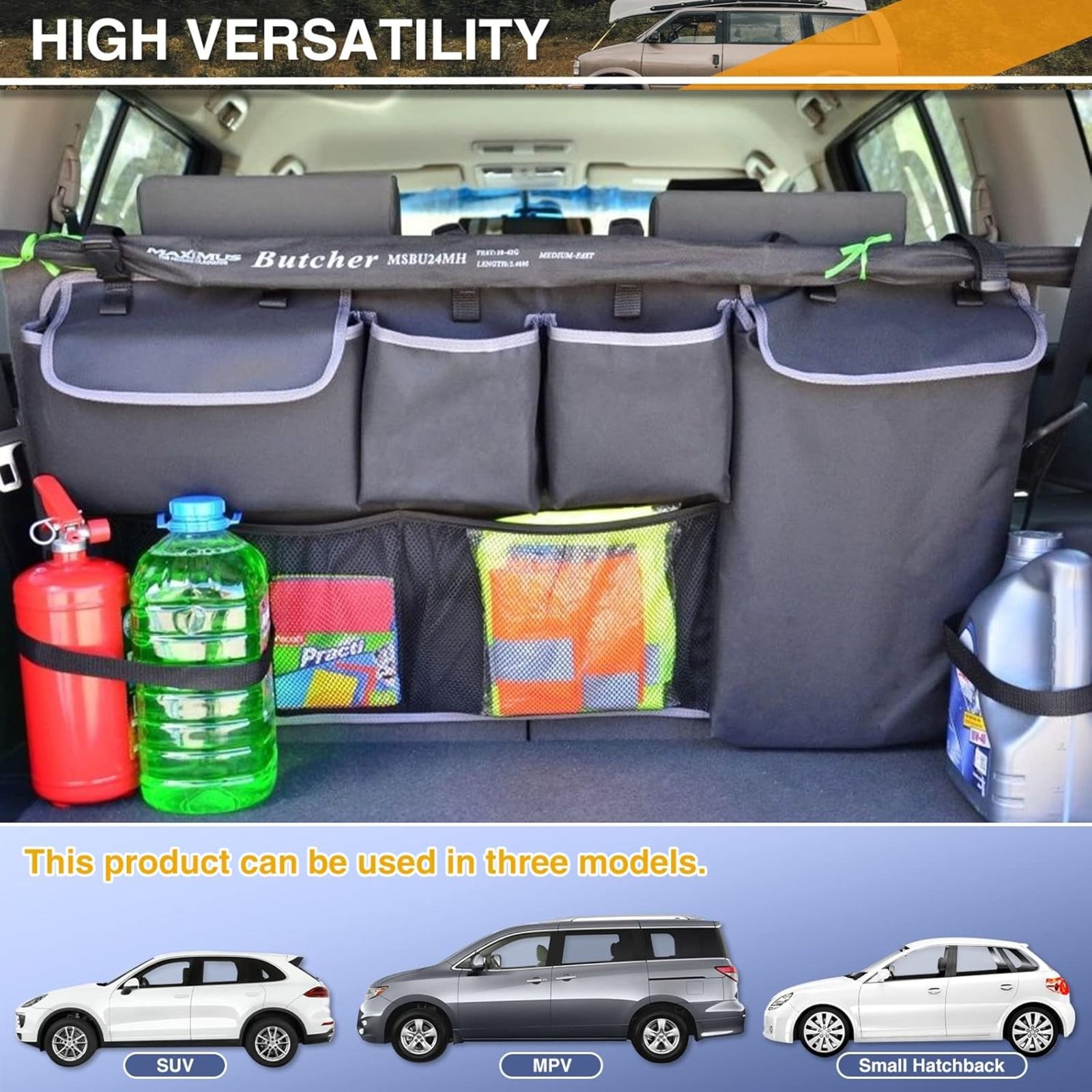 Organiseur de Coffre Pliable pour Audi Q5 (2010–2018) - الصورة 8