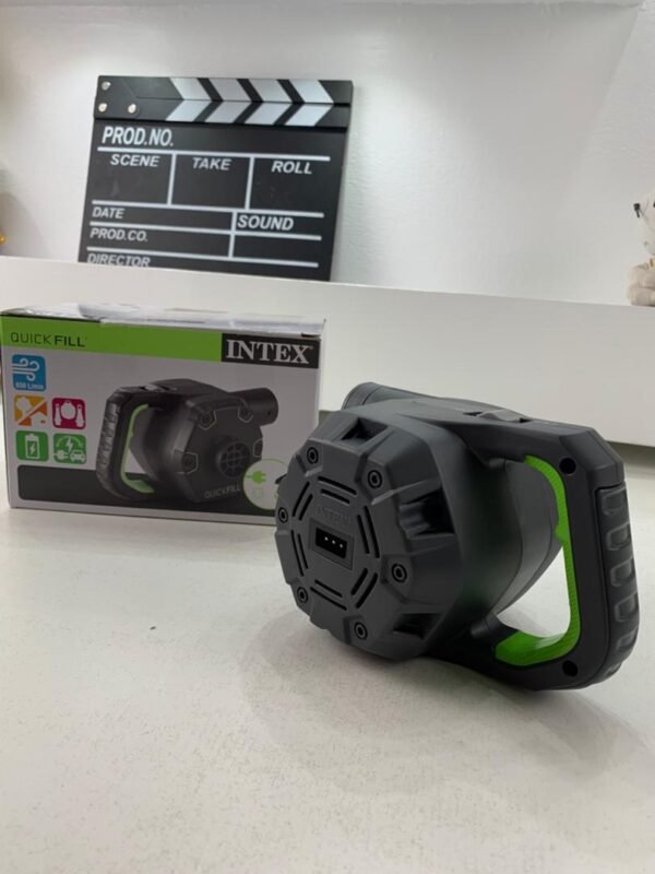 ⁦Pompe Électrique Rechargeable Intex 66642 – 220V / 12V, Débit 650 L/min – Idéale pour Matelas et Gonflables مضخة هواء قابلة للشحن من إنتكس 66642 – 220/12 فولت، 650 لتر/دقيقة⁩ - الصورة ⁦8⁩