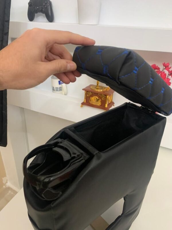 ⁦Accoudoir Voiture avec Rangement et Porte-Gobelets – Confort Premium⁩ - الصورة ⁦5⁩