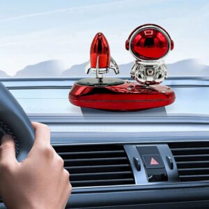 Parfum Solaire Voiture – Diffuseur Astronaute avec Turbine Rotative