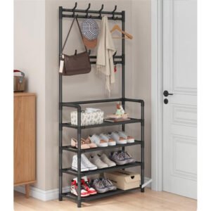 Portant de Rangement Industriel en Acier – Multifonction, 80 kg de Capacité