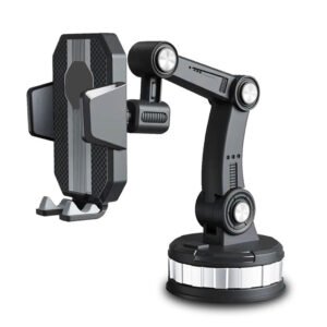 Support Téléphone Voiture  – 360°, Réglable & Universel