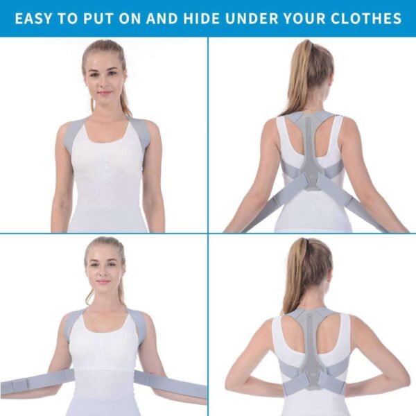 Correcteur de Posture Invisible – Soulagement Dos & Amélioration Posturale