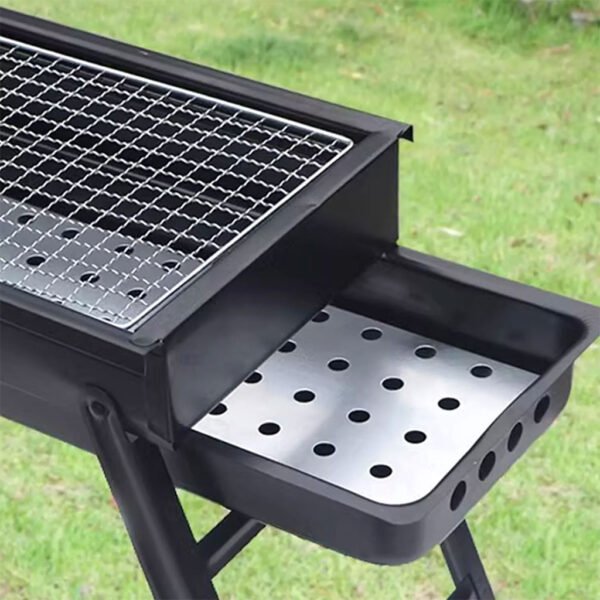 ⁦Barbecue Pliant en Acier Inoxydable – Portable et Pratique شواية فحم قابلة للطي ومصنوعة من الستانلس ستيل⁩ - الصورة ⁦7⁩