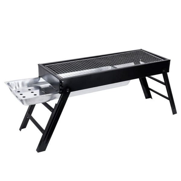 ⁦Barbecue Pliant en Acier Inoxydable – Portable et Pratique شواية فحم قابلة للطي ومصنوعة من الستانلس ستيل⁩ - الصورة ⁦5⁩