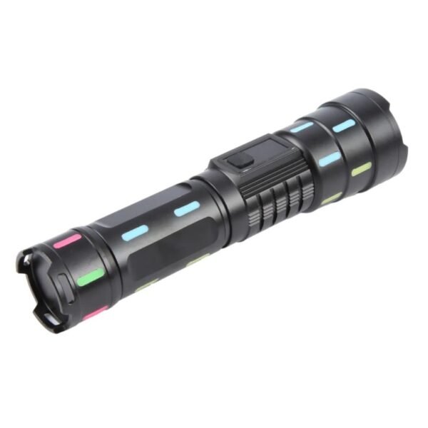 ⁦Lampe de Poche LED Télescopique avec Bandes Fluorescente مصباح يدوي بتكبير تلسكوبي⁩ - الصورة ⁦3⁩
