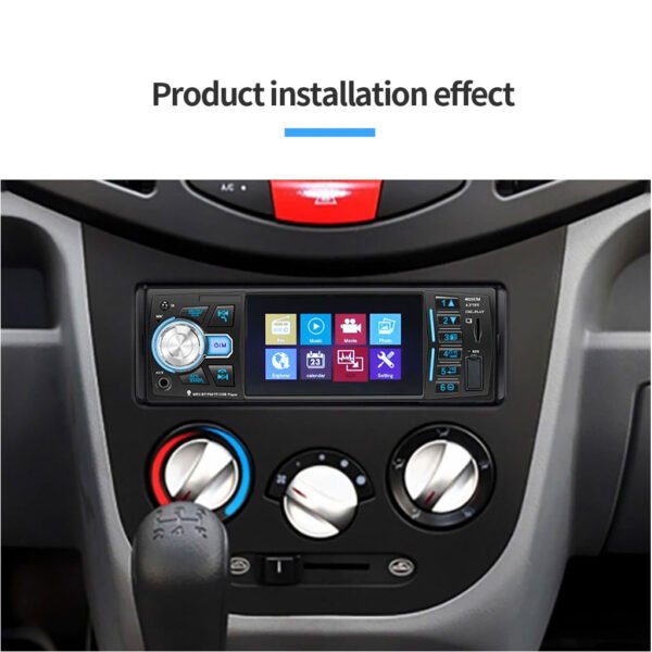 ⁦Autoradio Multimédia 4.1" avec Bluetooth et Support Caméra de Recul⁩ - الصورة ⁦3⁩