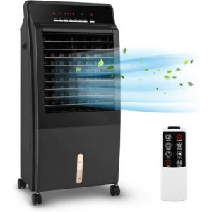 Rafraîchisseur d’Air Mobile 4-en-1 avec Ioniseur et Réservoir 8L